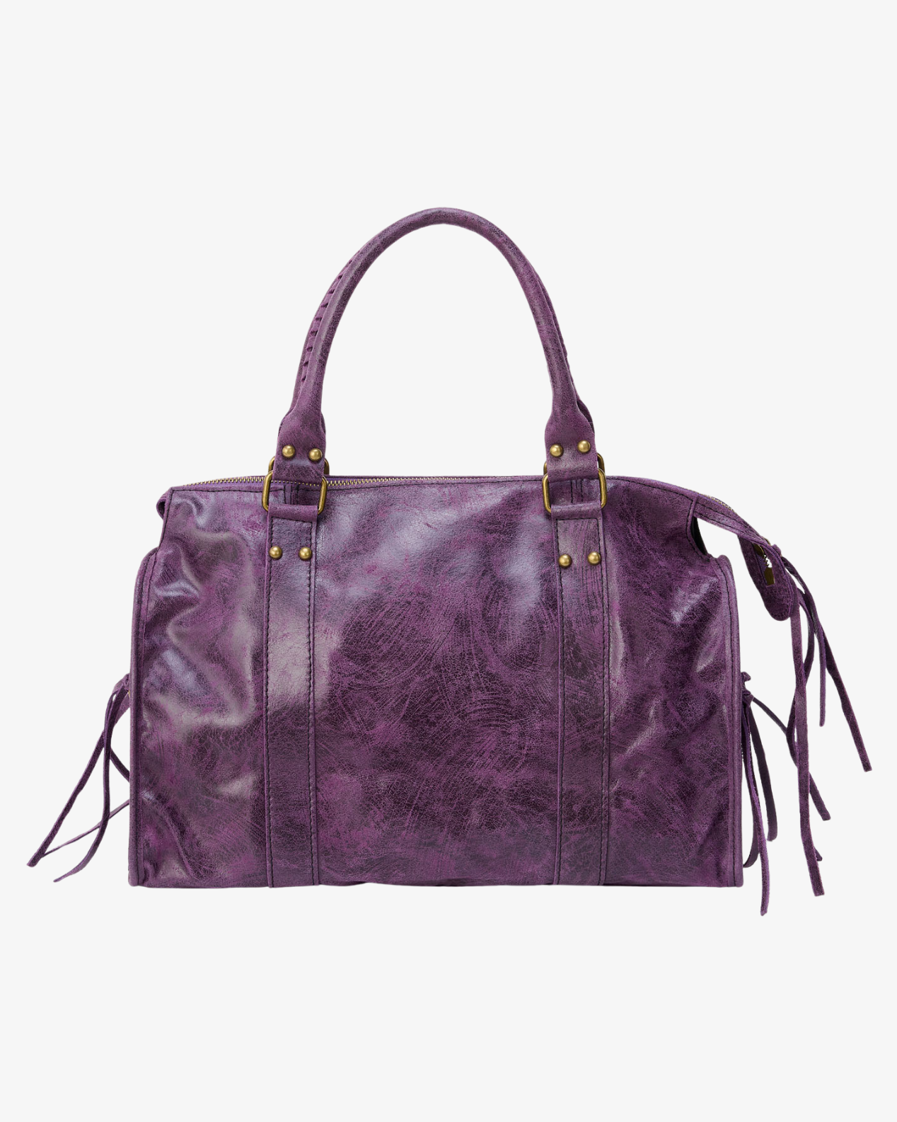It girl bag dark lila