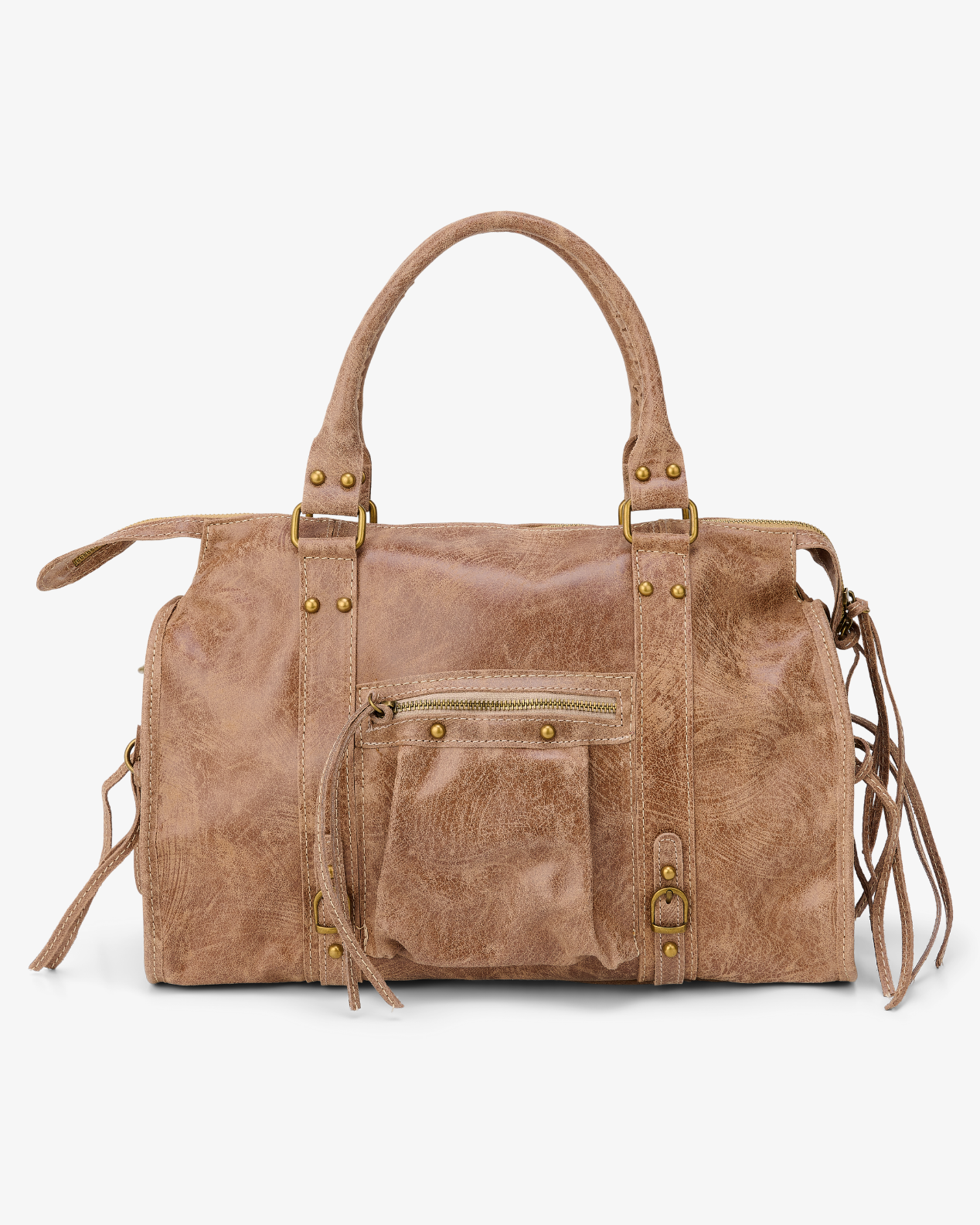 It girl bag teddy brown