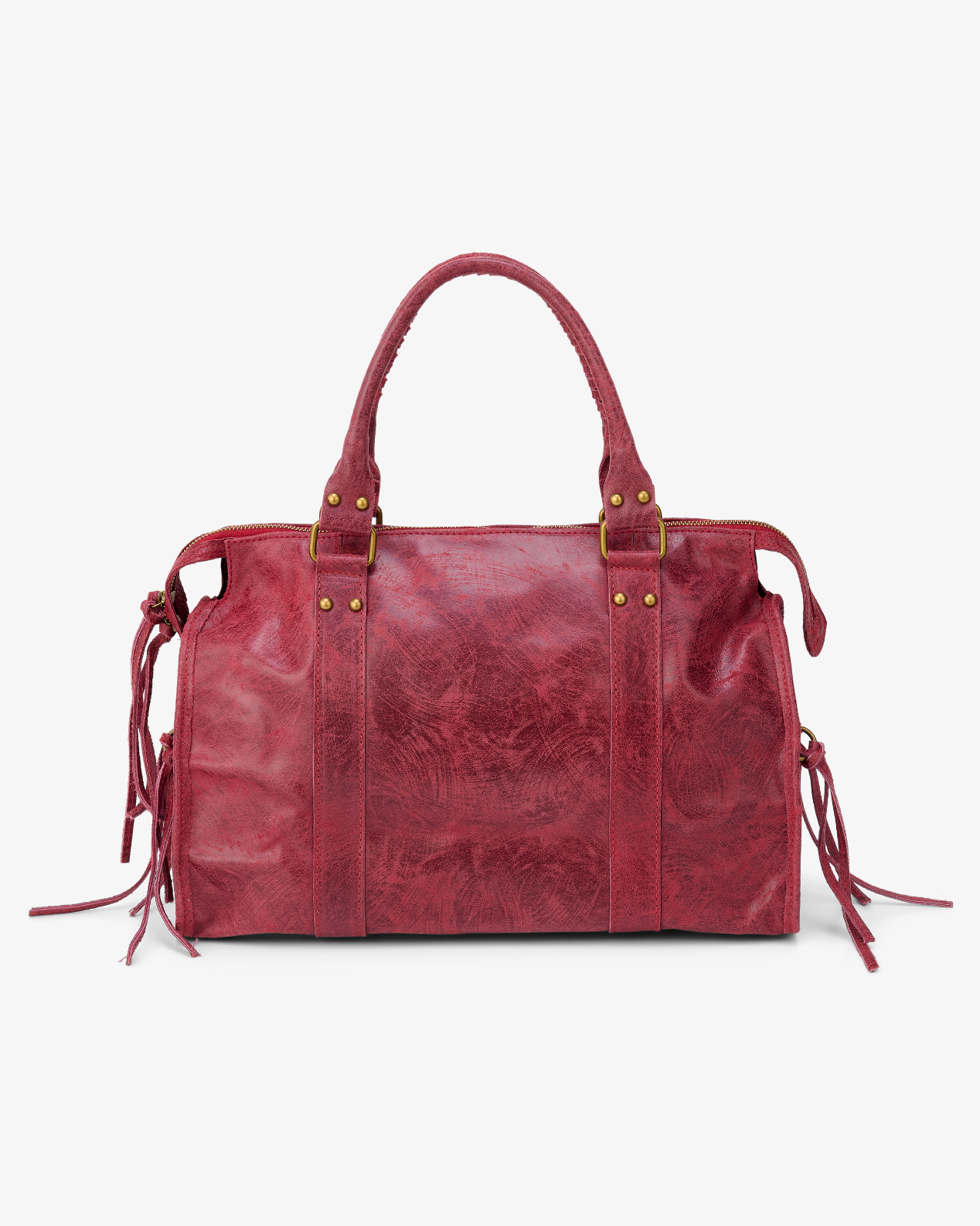 It girl bag cherry red