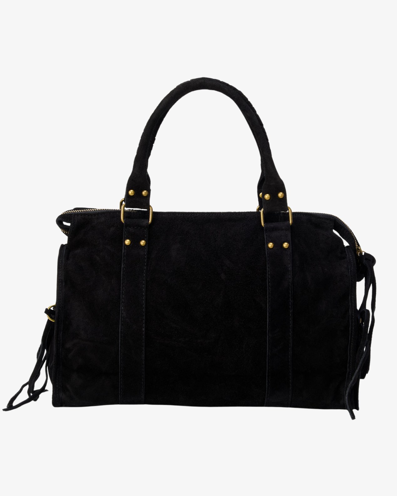 'suede' It girl bag black
