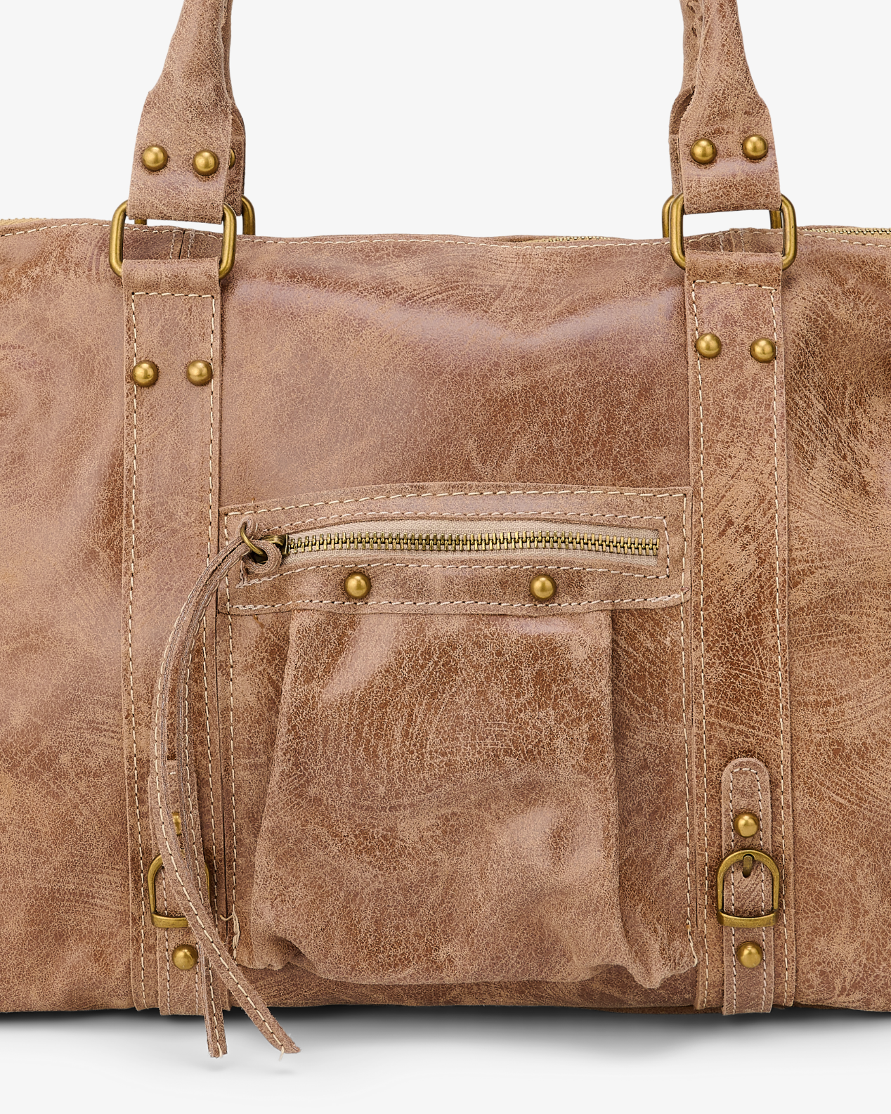 It girl bag teddy brown