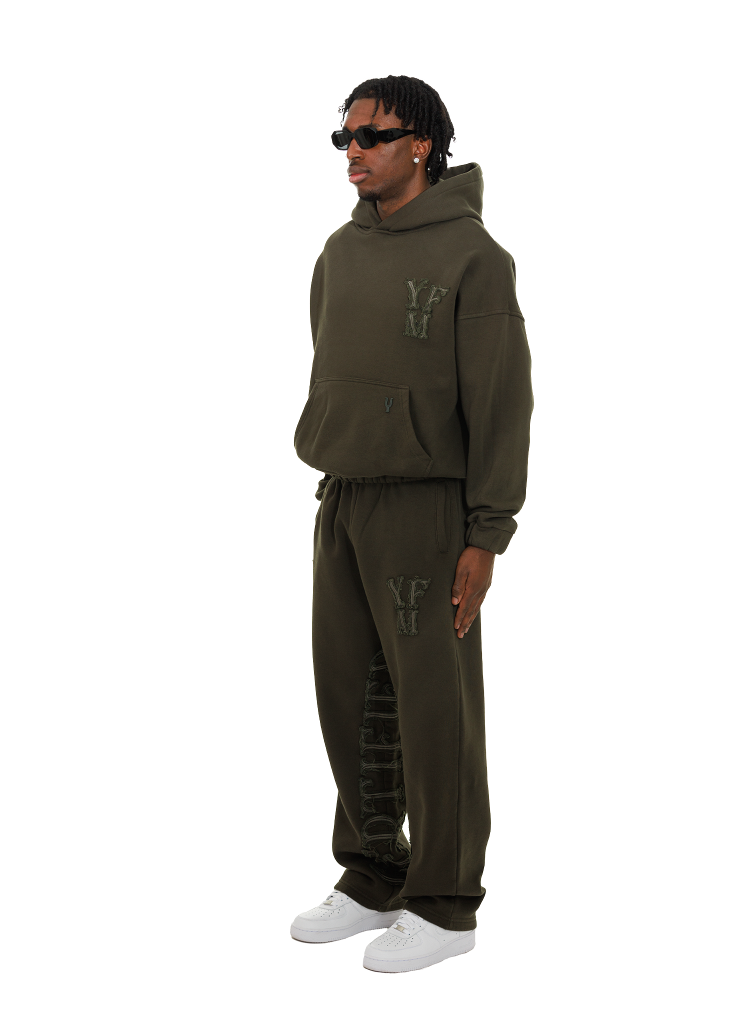 C/A PANTS DARK GREEN V2