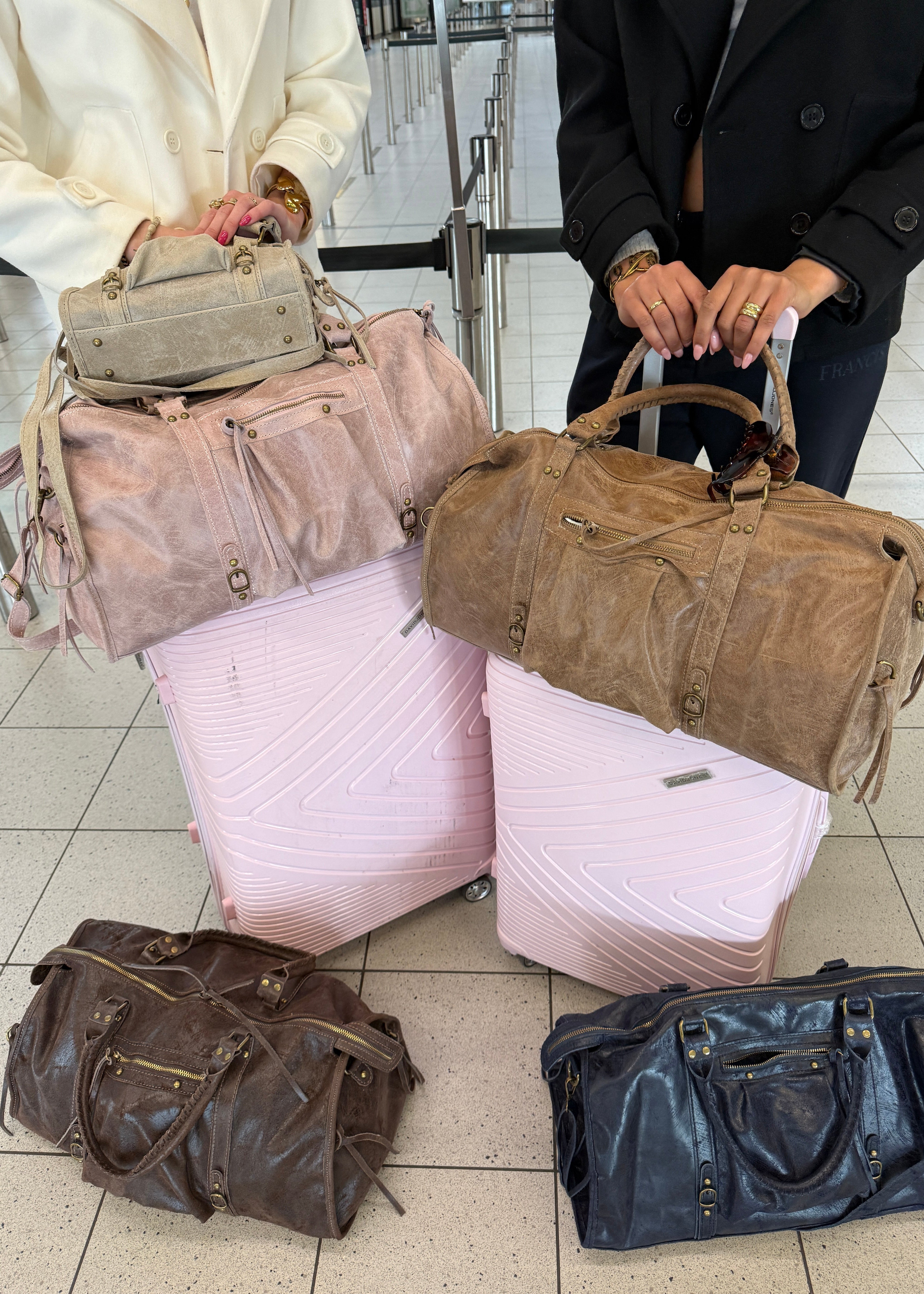 Travel It girl bag vanilla pink