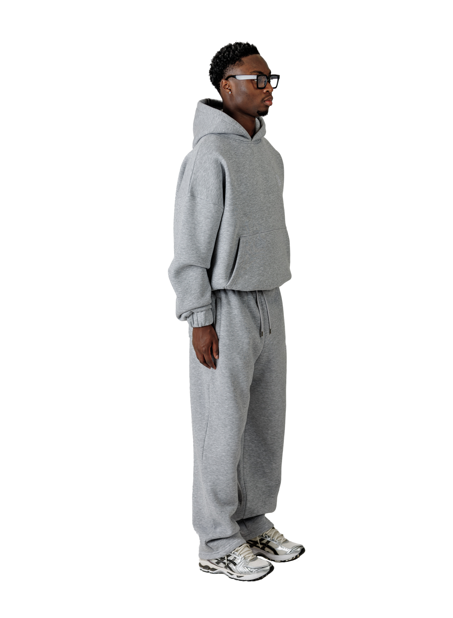 BASIC PANTS GREY MELANGE