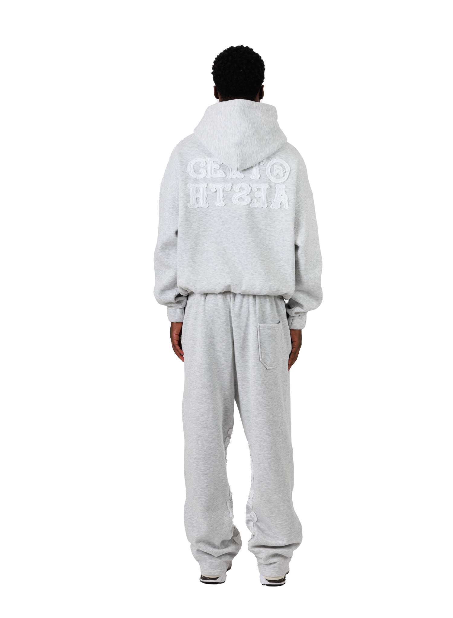 C/A HOODIE LIGHT GREY