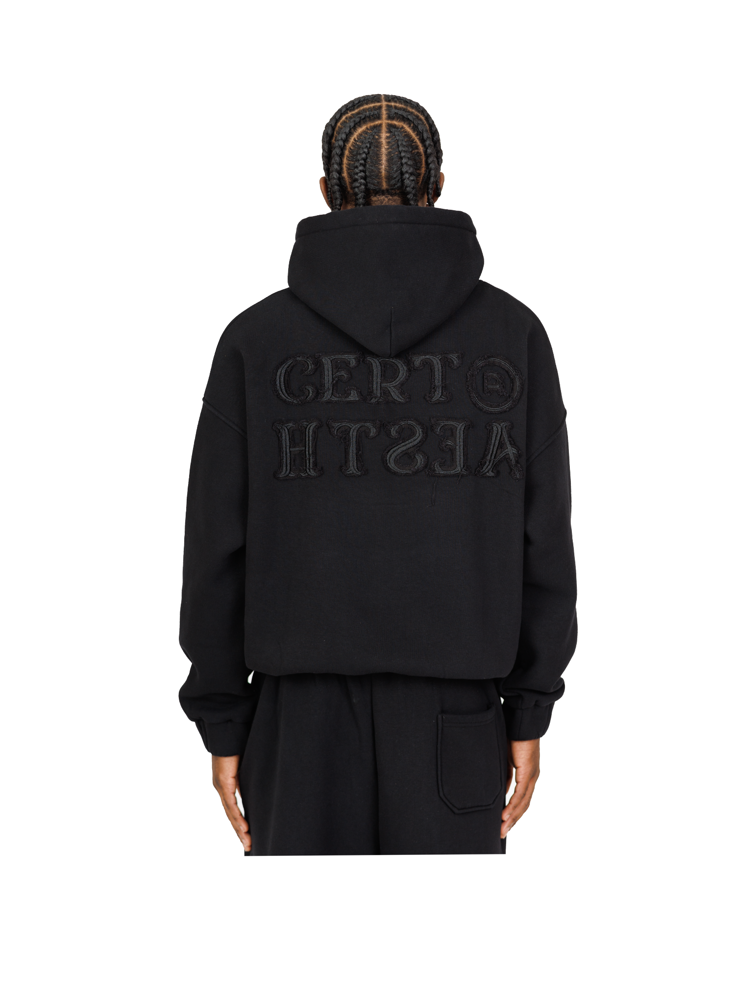 C/A HOODIE BLACK
