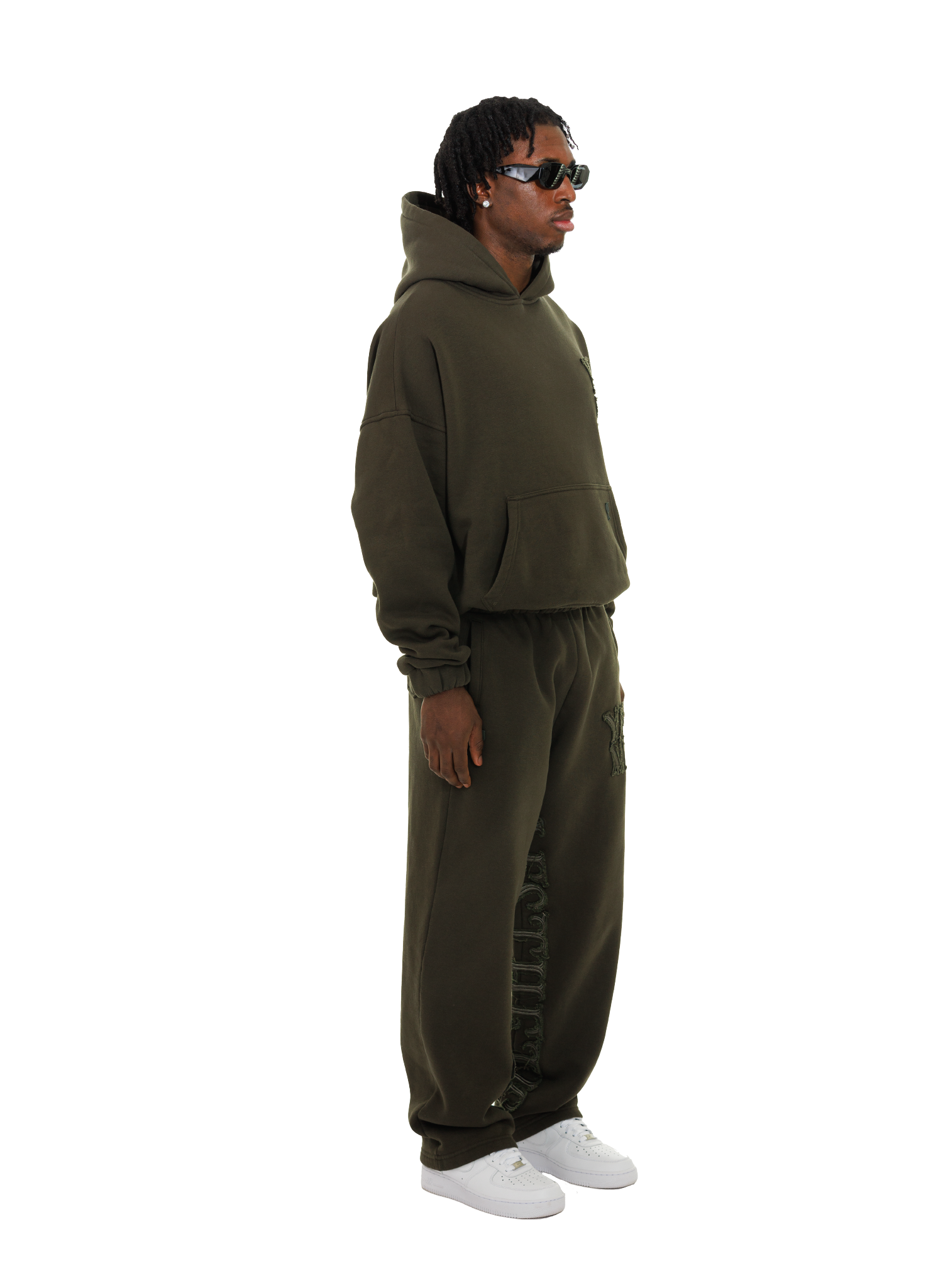 C/A PANTS DARK GREEN V2