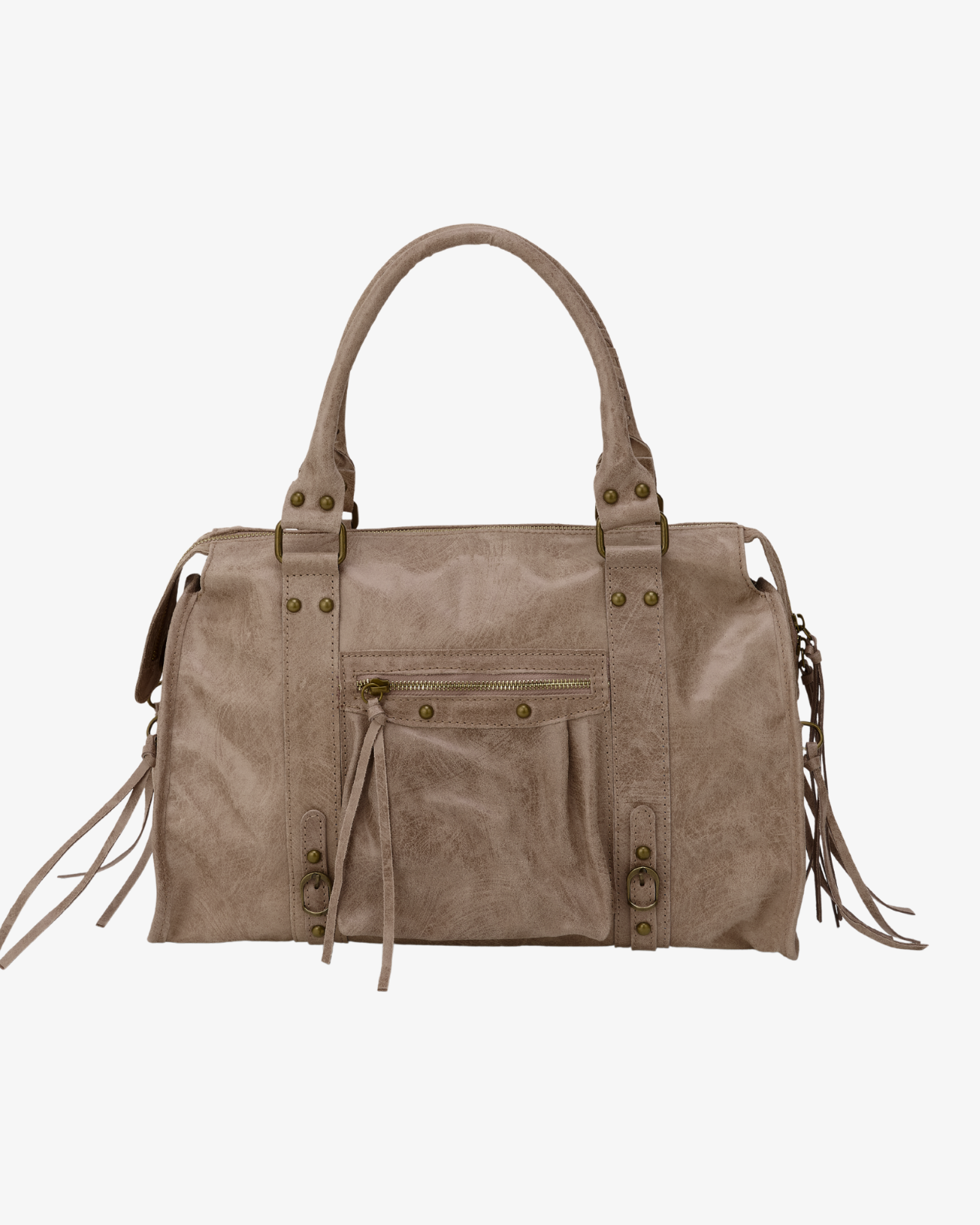 It girl bag taupe