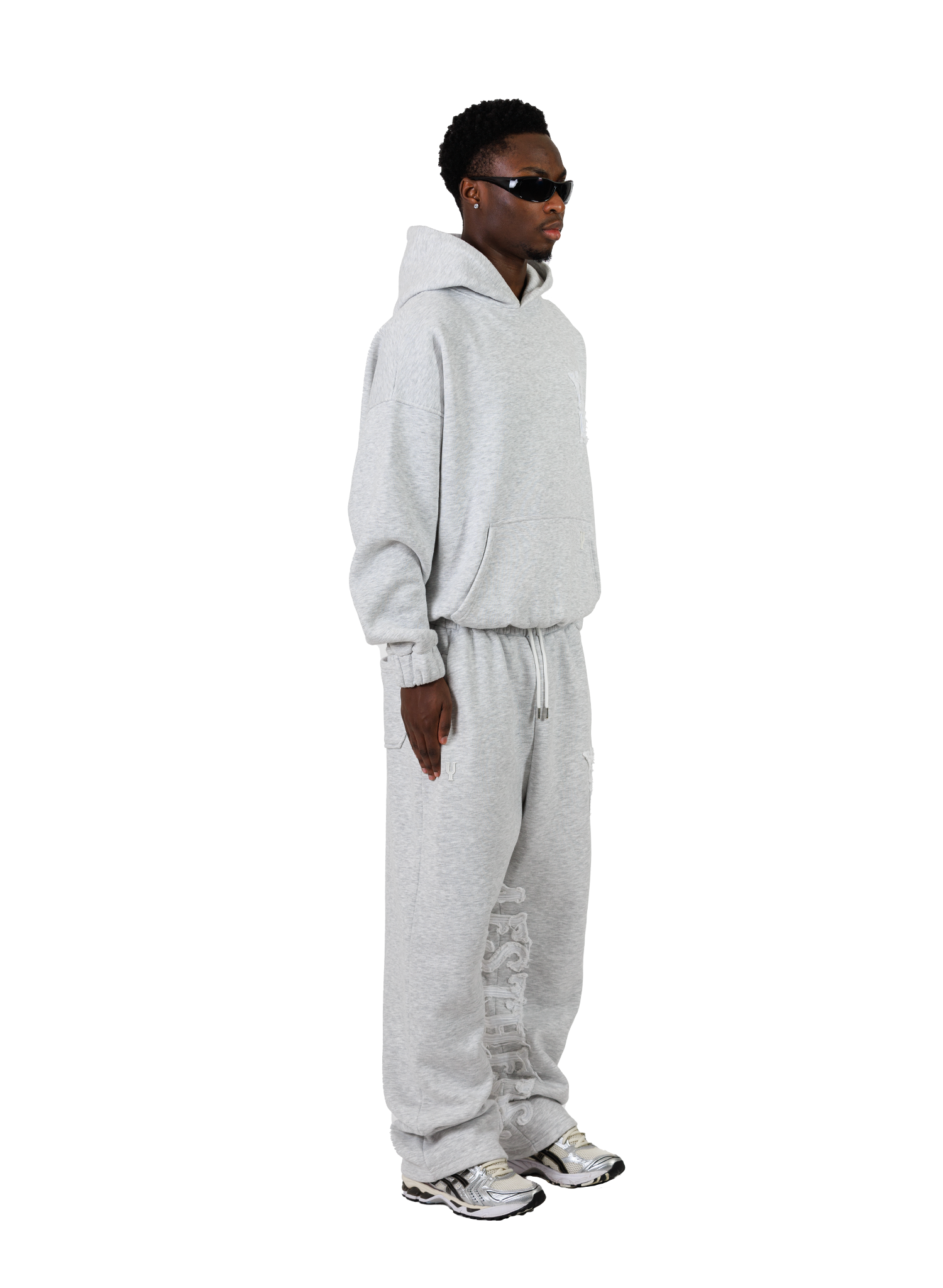 C/A HOODIE LIGHT GREY