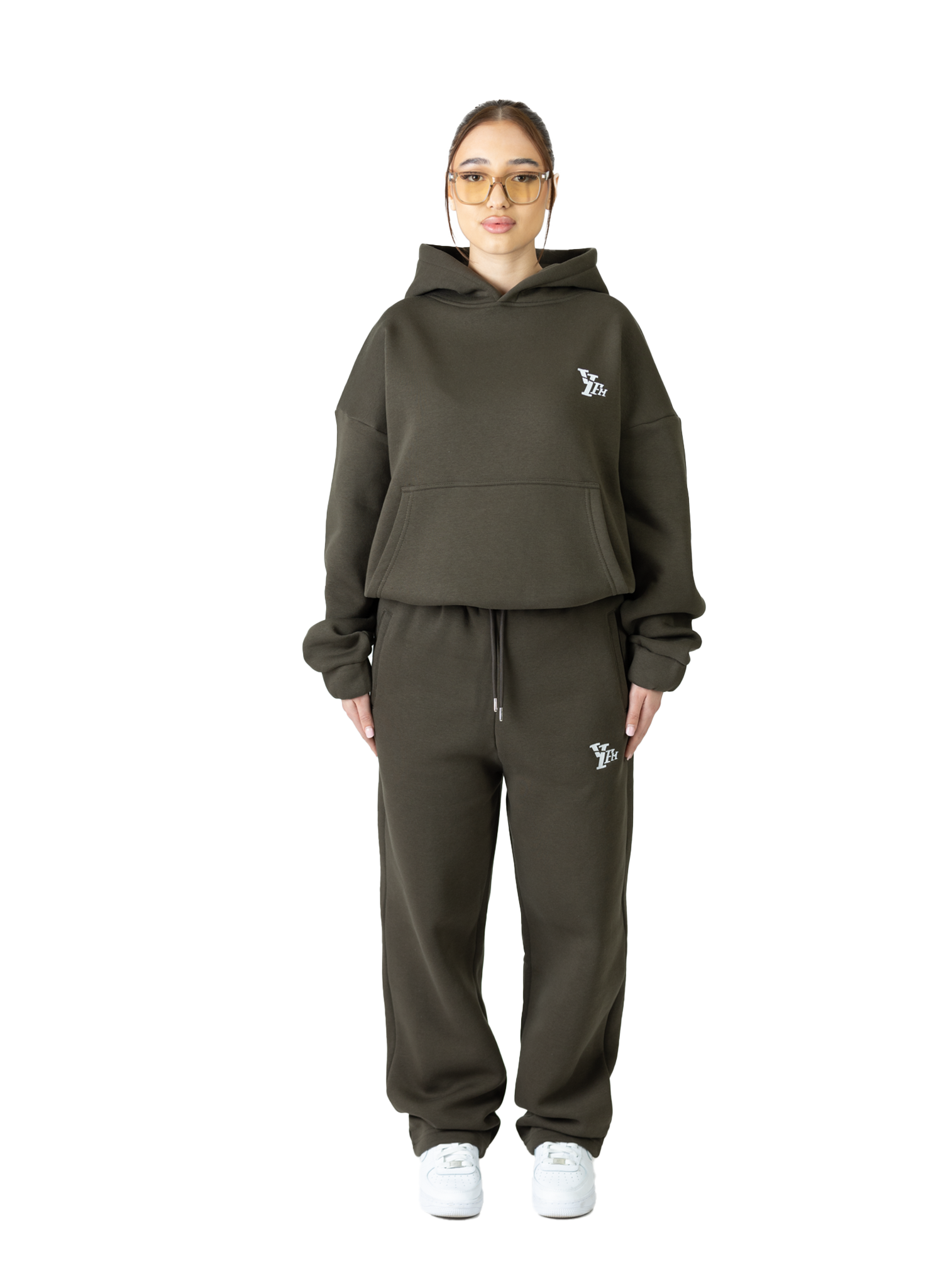 BASIC PANTS DARK GREEN