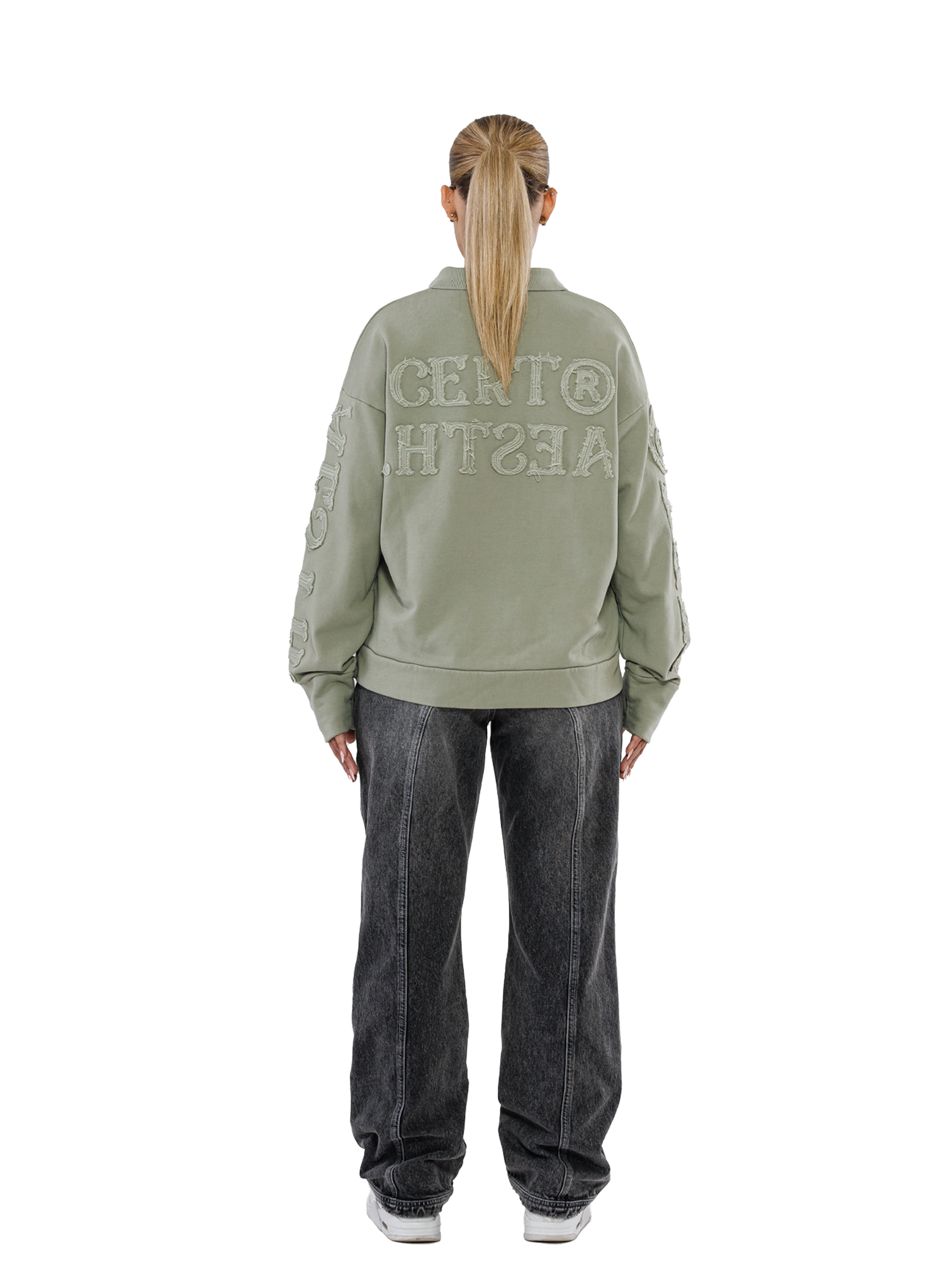 C/A POLOSLEEVE SEAGRASS