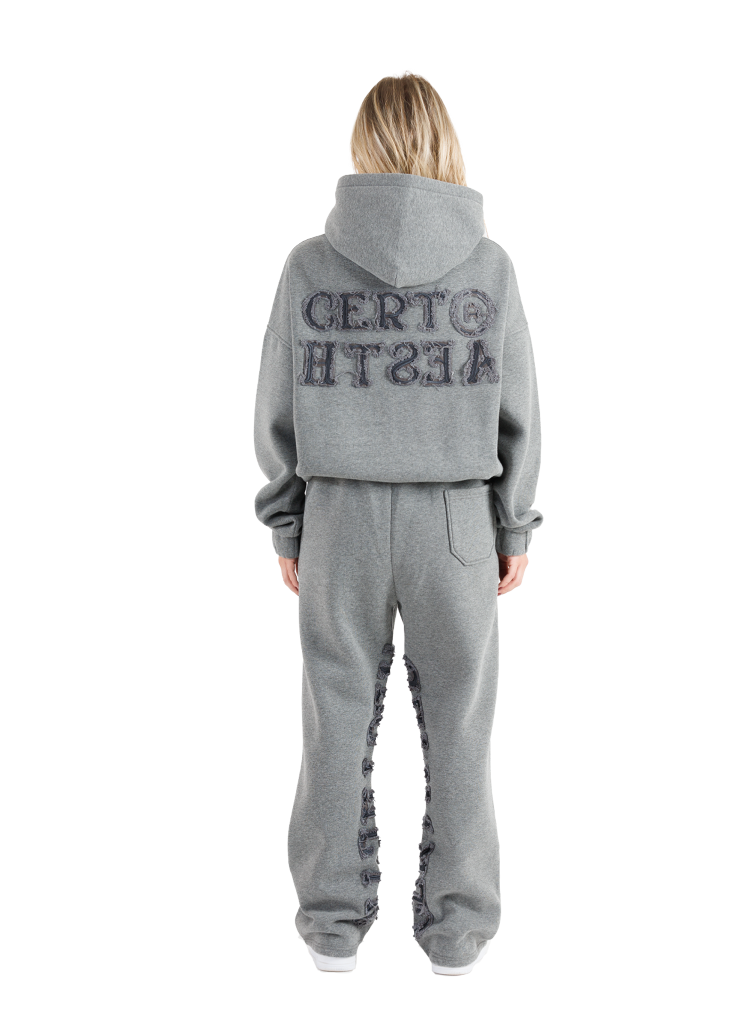 C/A PANTS DARK MELANGE