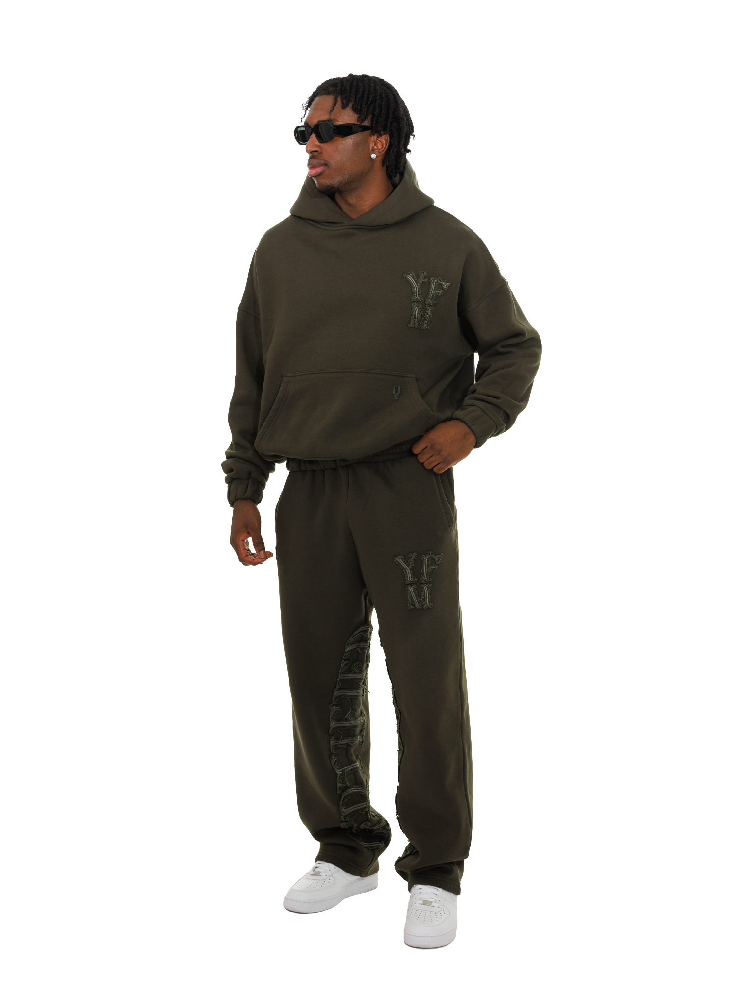 C/A PANTS DARK GREEN V2