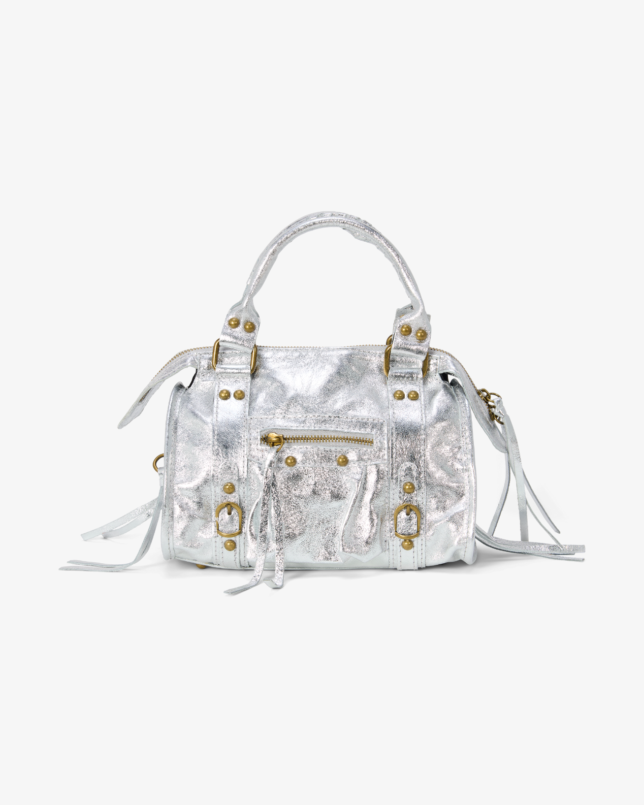 Mini it girl bag silver