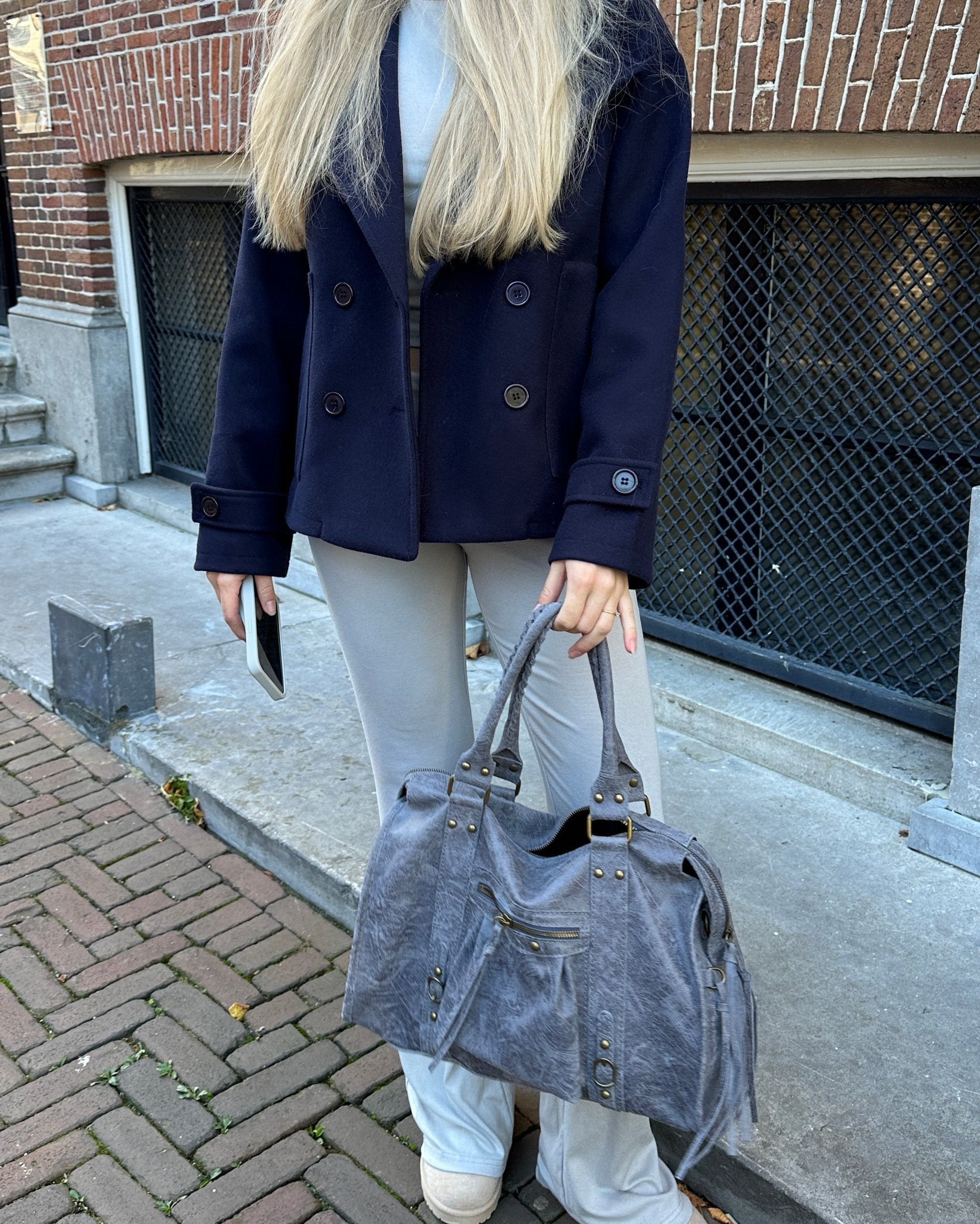 It girl bag vintage denim