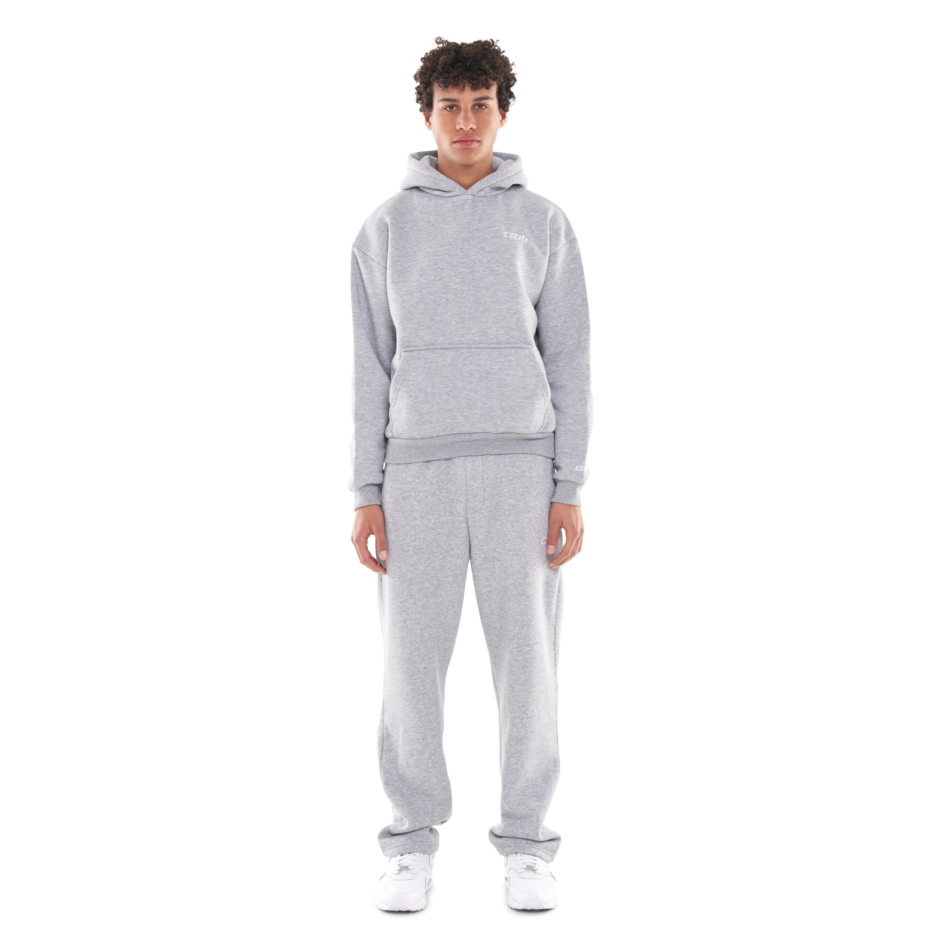 HOODIE GREY MELANGE