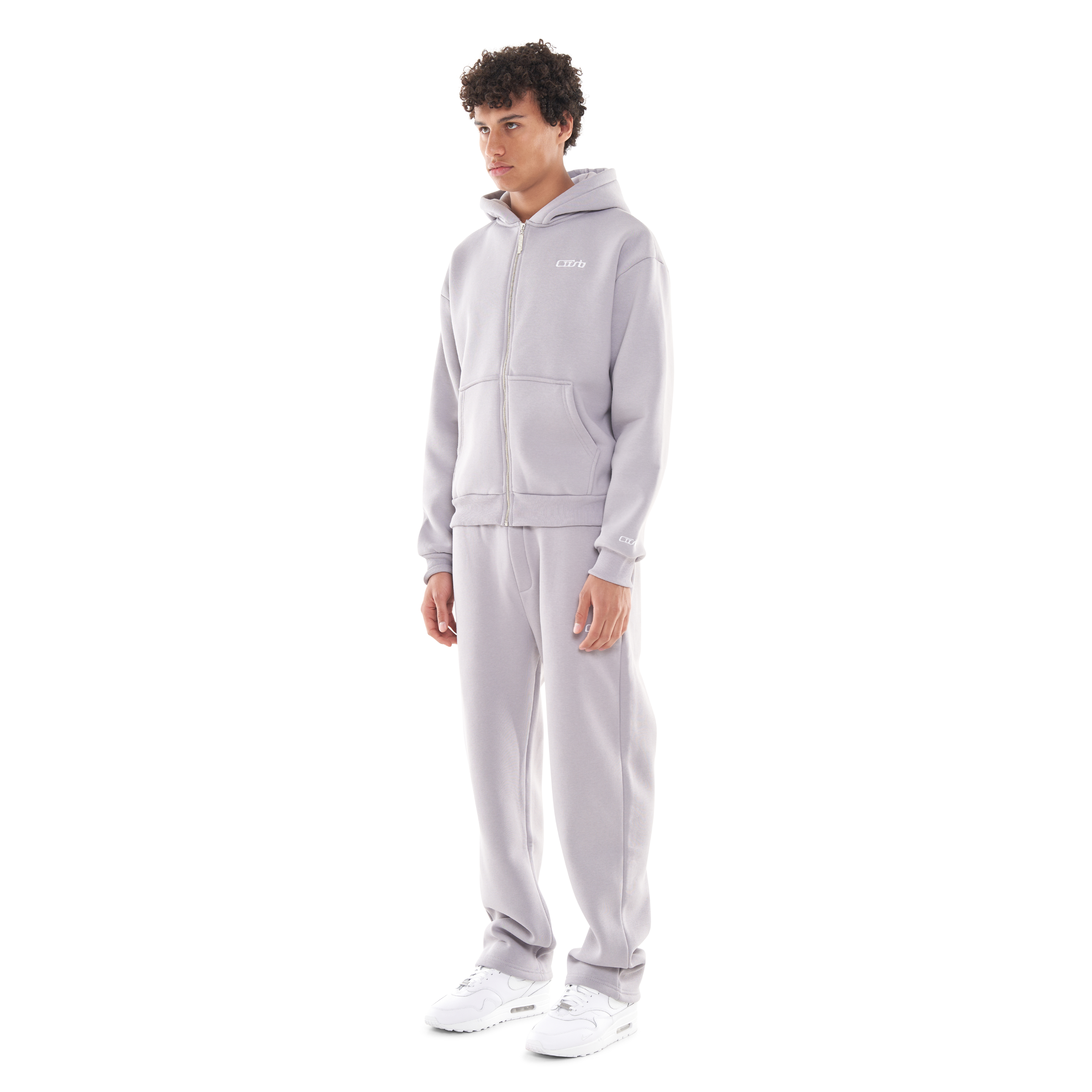 ZIP-UP SILVER GREY