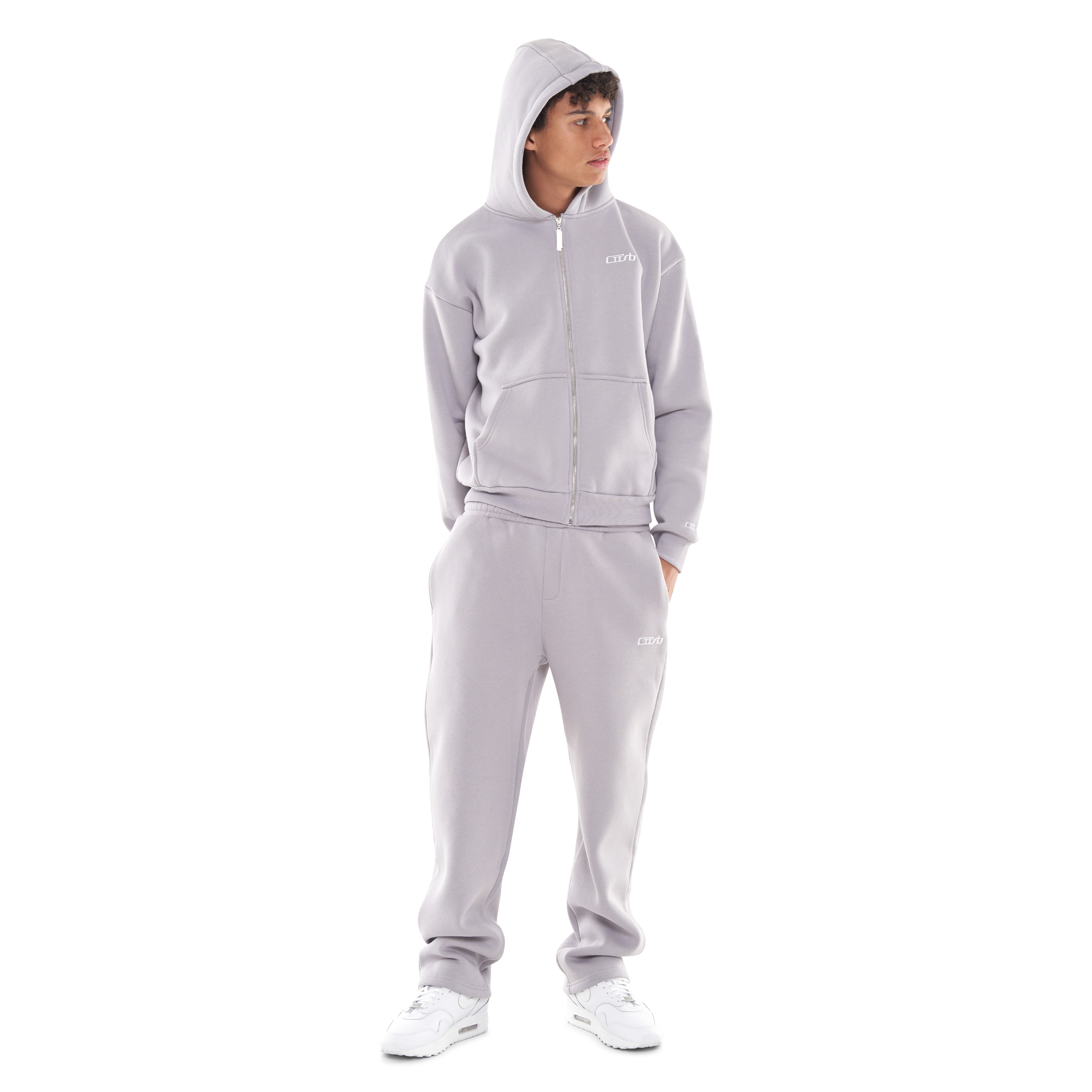 ZIP-UP SILVER GREY