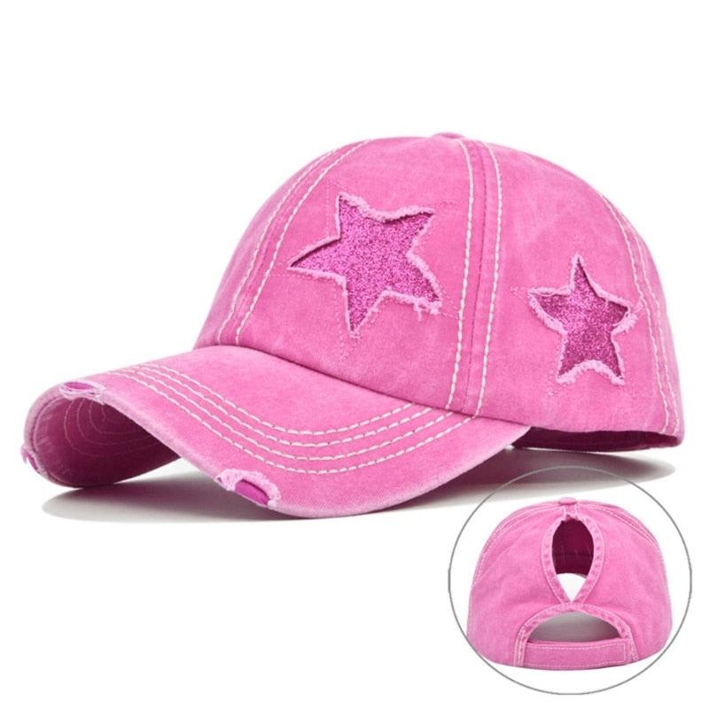 Casquette étoile-y2k streetwear