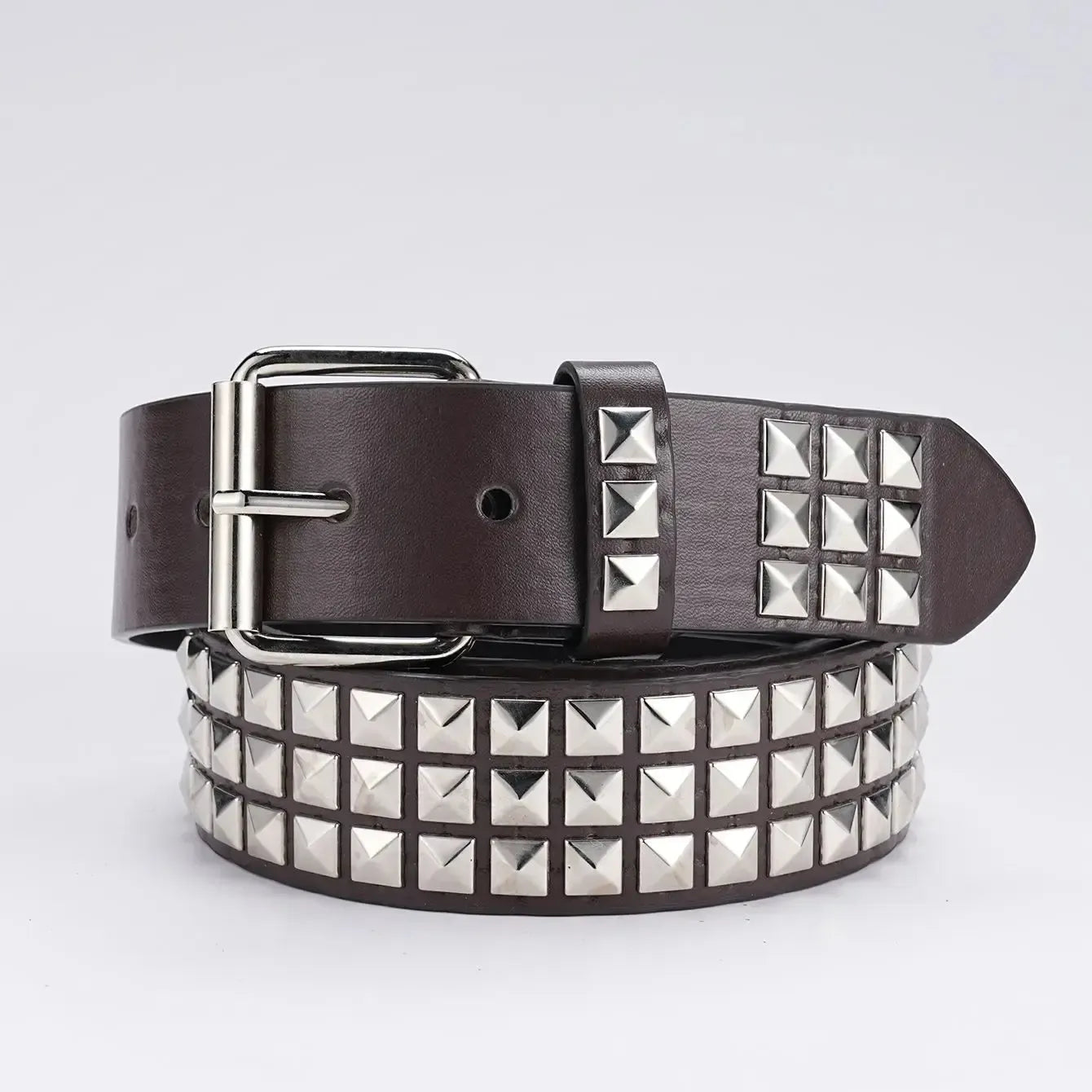 Ceinture cloutée pyramide