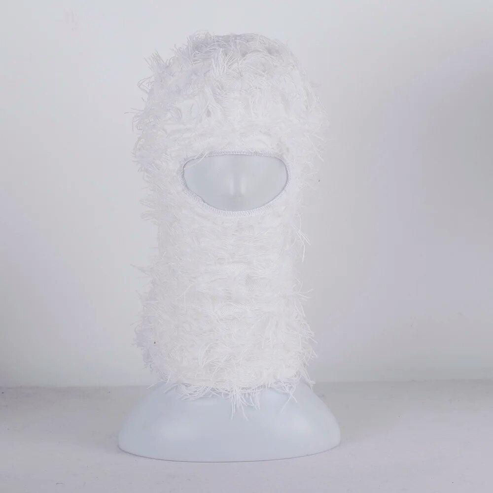 Distressed balaclava-y2k streetwear