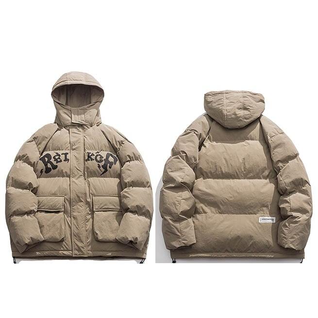 Doudoune drill uk-y2k streetwear