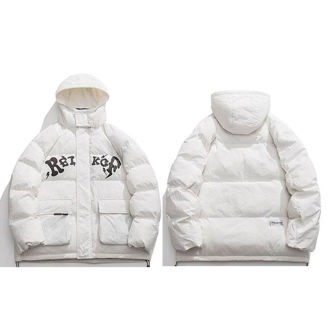 Doudoune drill uk-y2k streetwear