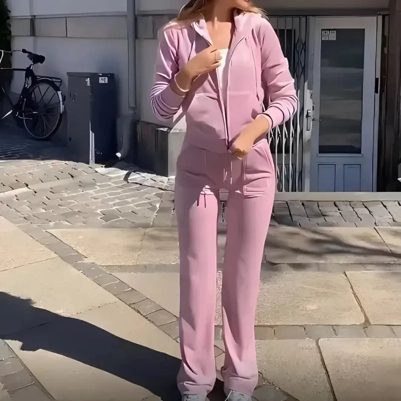 Ensemble jogging velour-y2k streetwear