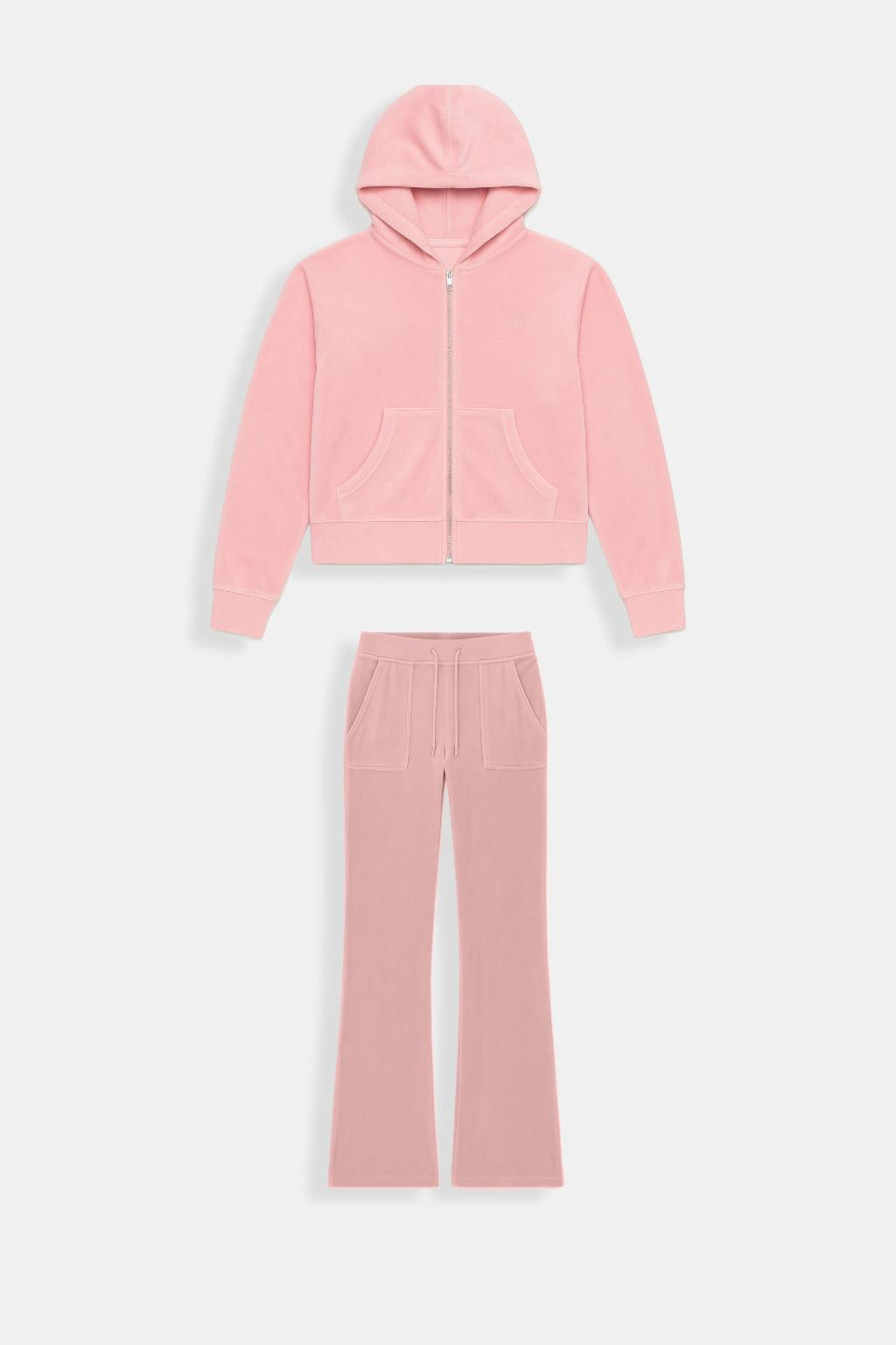 Ensemble jogging velour