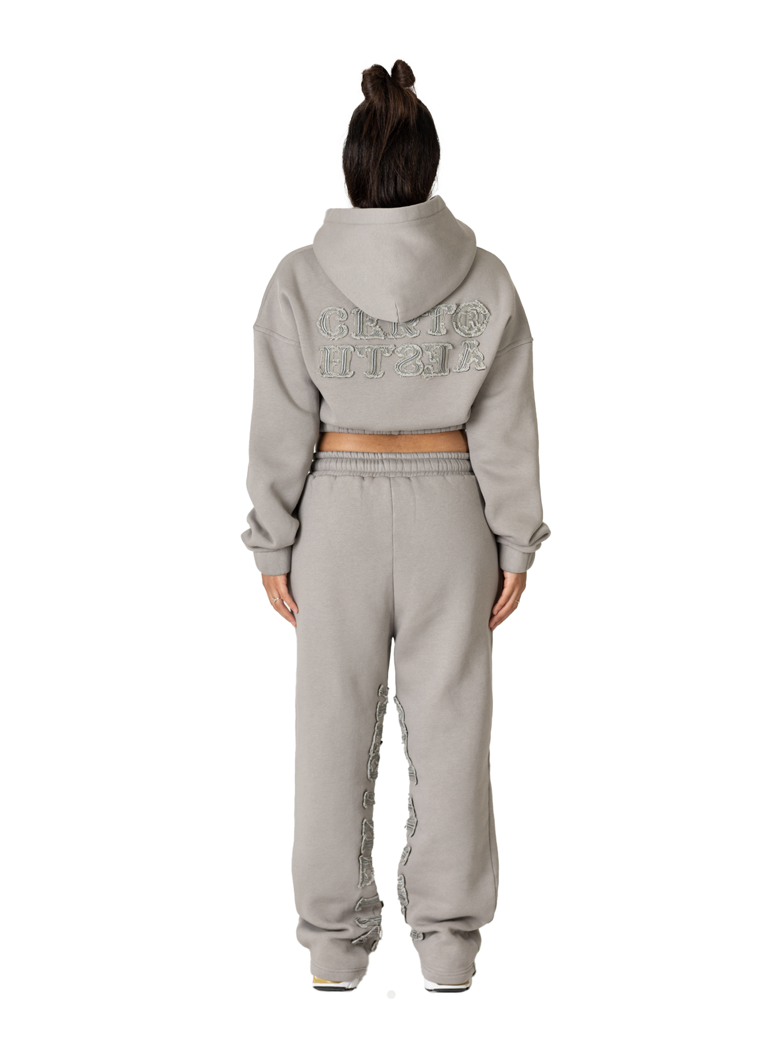 C/A PANTS GREY WOMAN