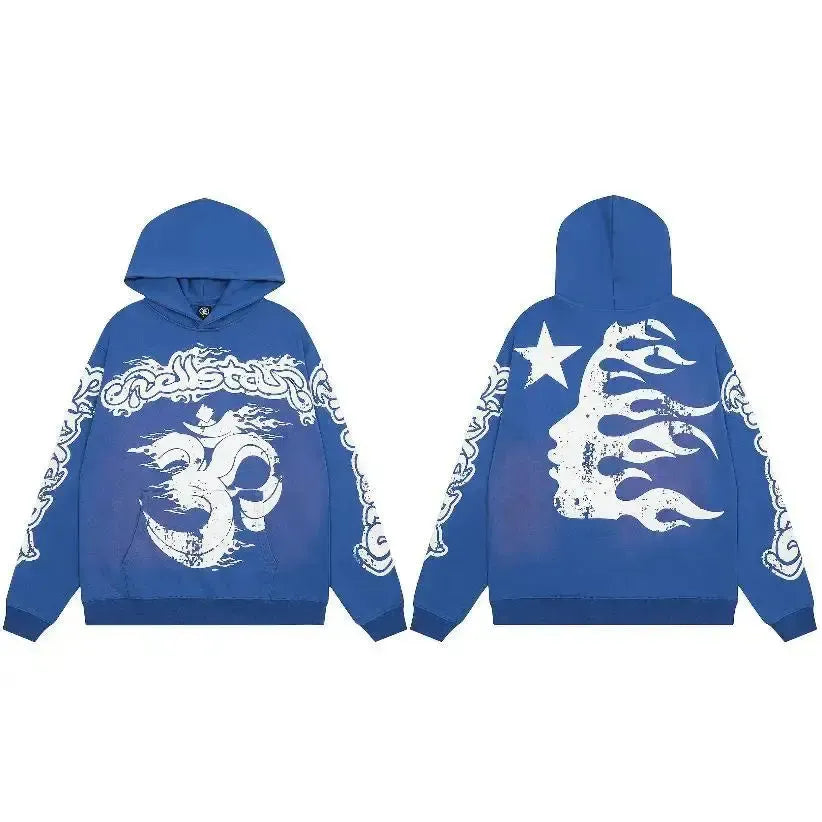 Hoodie Hellstar-y2k streetwear