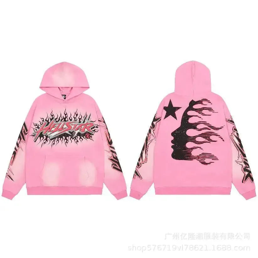 Hoodie Hellstar-y2k streetwear
