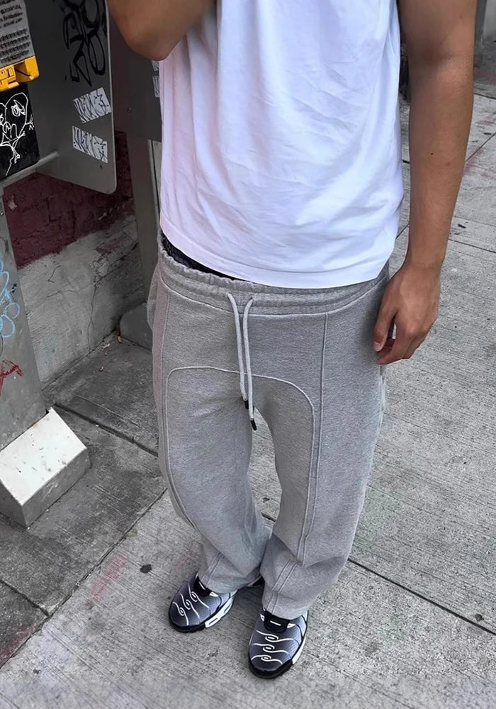 Jogging avec trait-y2k streetwear