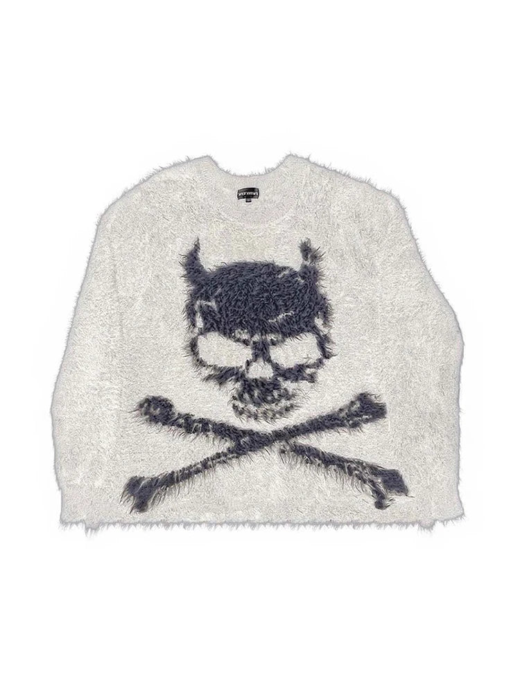 Knit Bones-y2k streetwear