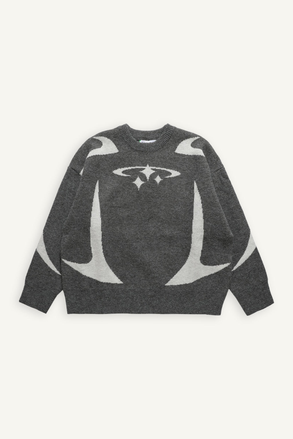 Knit sweater Y2K-y2k streetwear