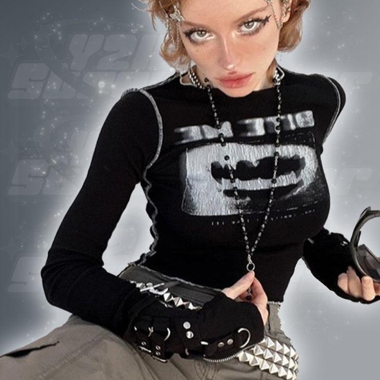 Long sleeve top y2k