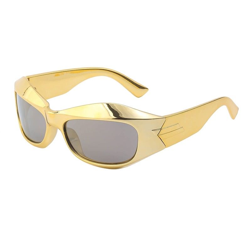 Lunette de soleil futuriste-y2k streetwear