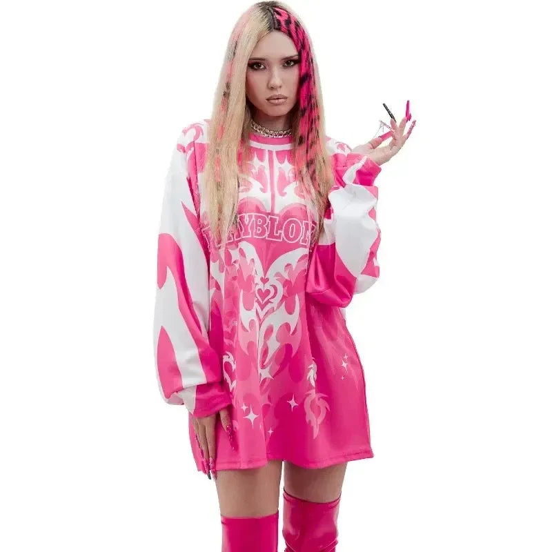 Maillot football americain rose