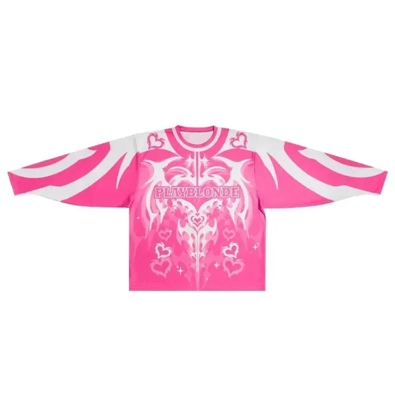 Maillot football americain rose