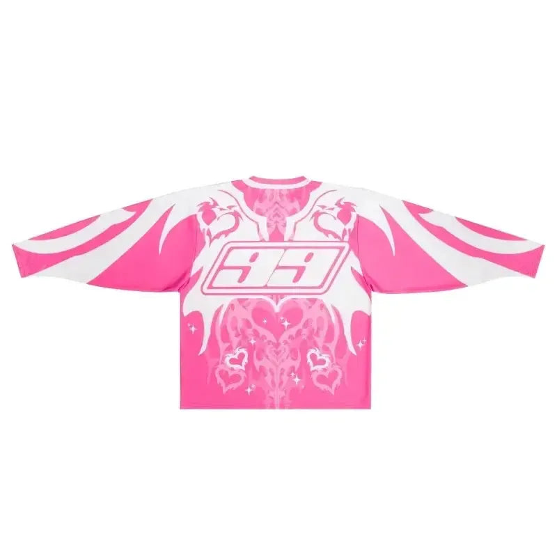 Maillot football americain rose