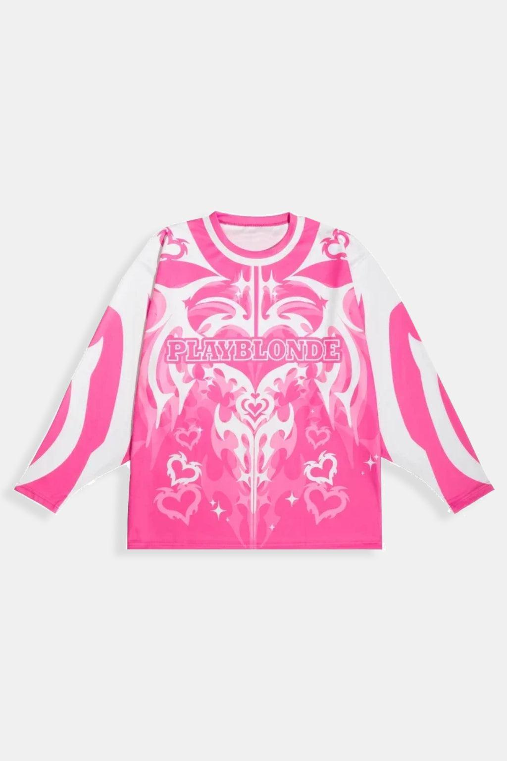 Maillot football americain rose
