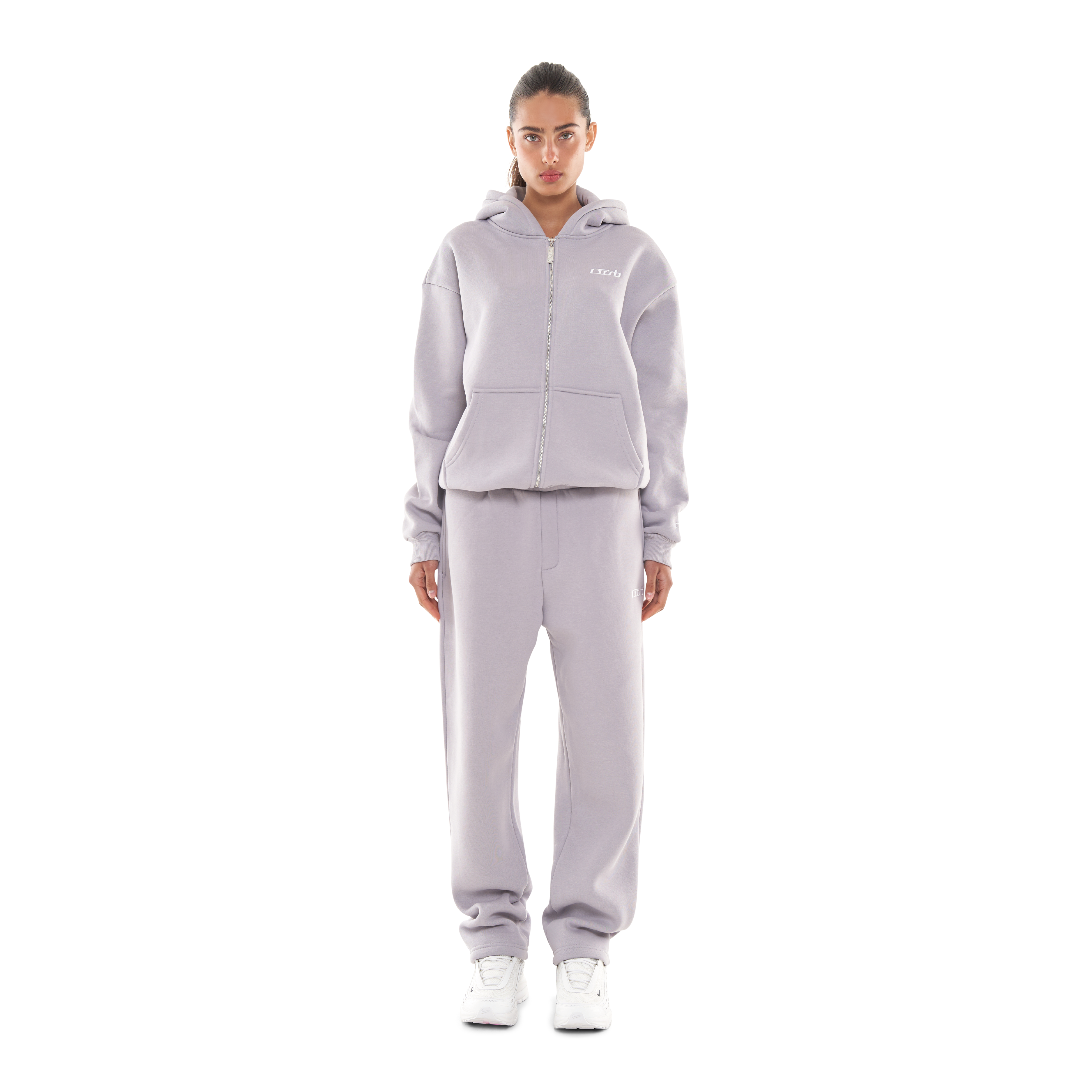 ZIP-UP SILVER GREY