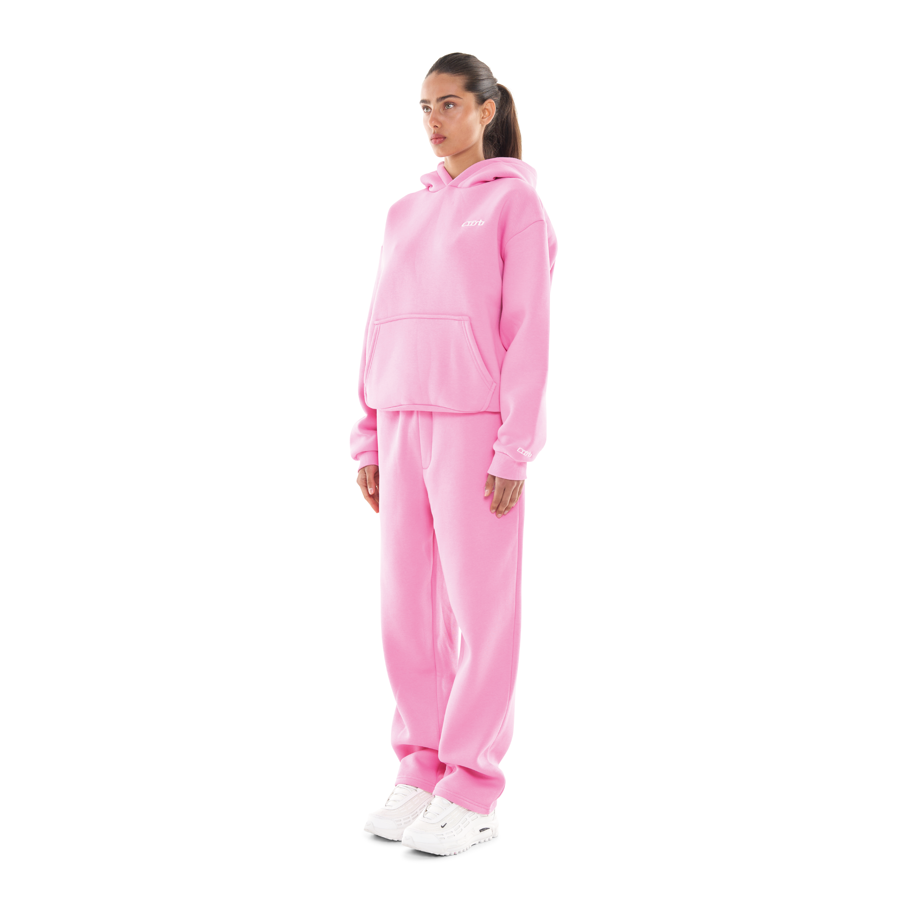 OPEN LEG JOGGER HOT PINK