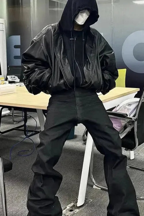 Opium leather jacket