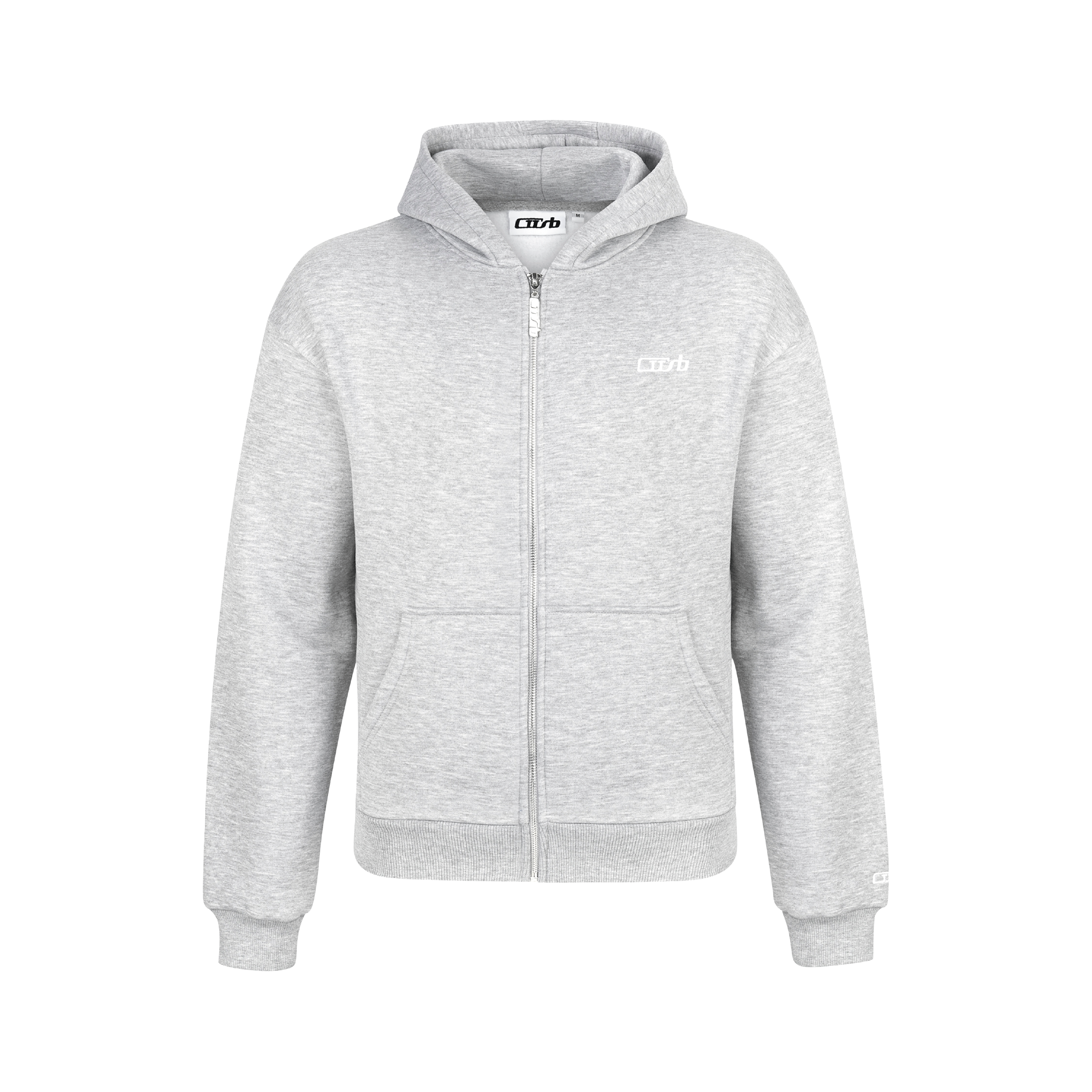 ZIP UP SNOW MELANGE