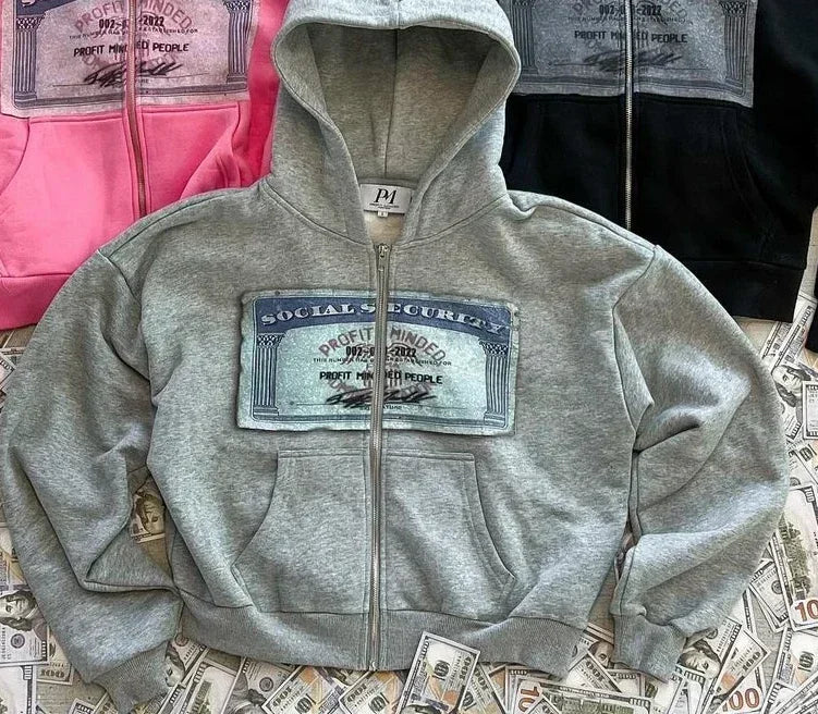 Pull Social security-y2k streetwear