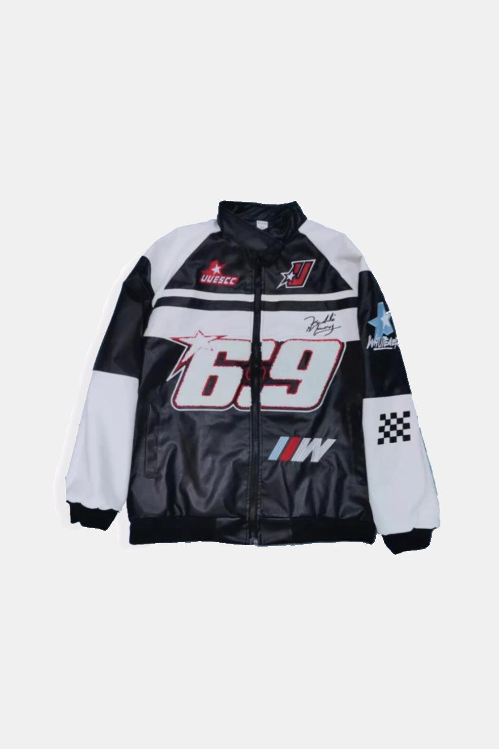 Racing jacket oversized