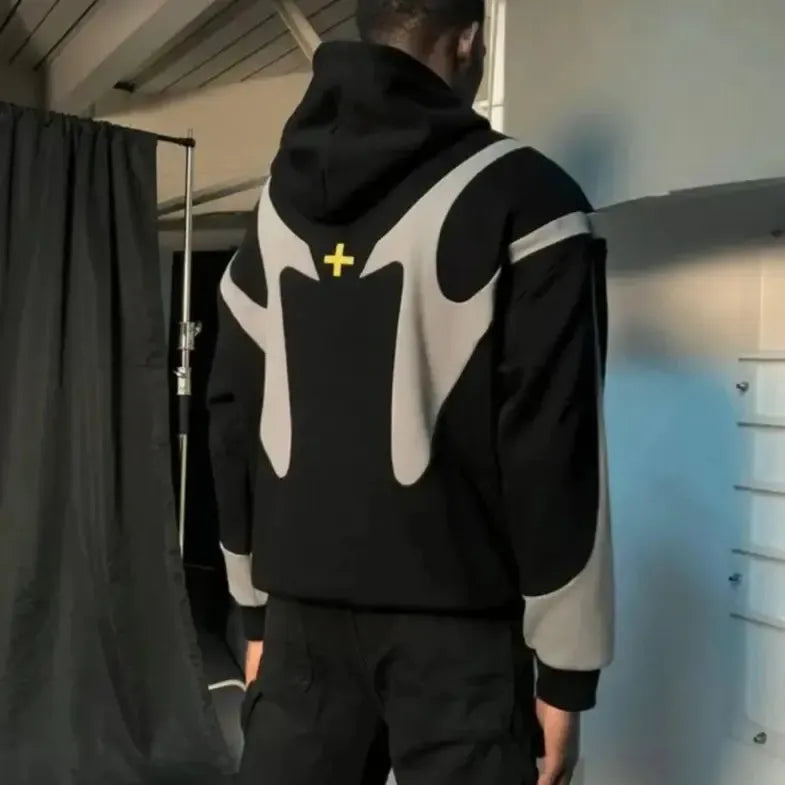 Sweat capuche vintage