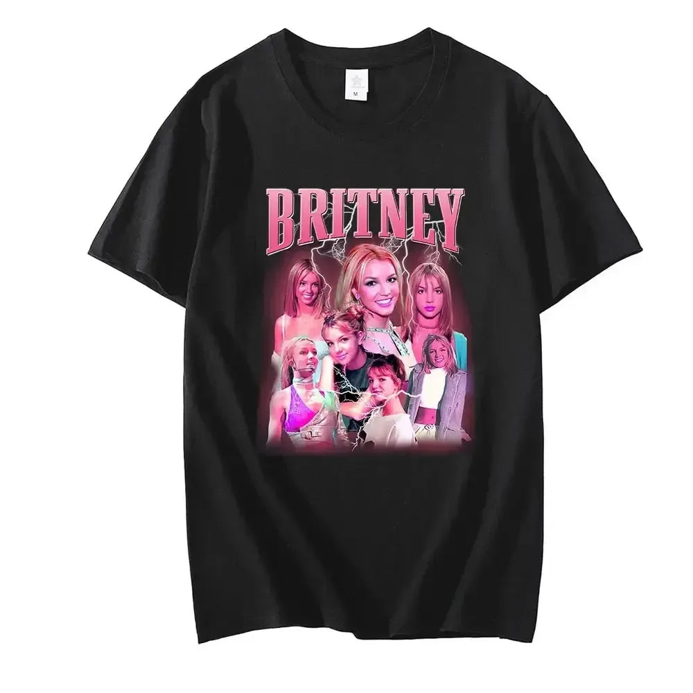 T shirt Britney Spears-y2k streetwear