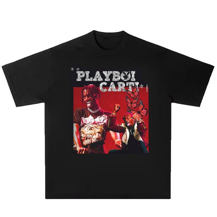 T shirt Playboi Carti-y2k streetwear